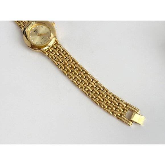 Elizabeth Taylor Bracelet Style Gold Ladies Vintage Wristwatch - 26mm - WORKS! - Picture 3 of 11